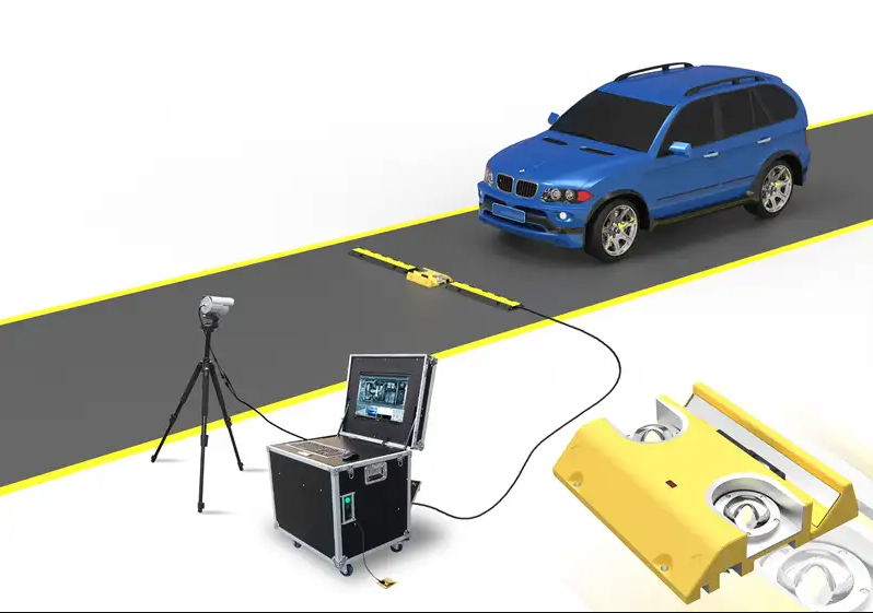 移动式车辆底盘安全检查系统